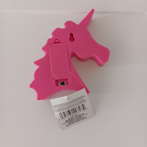 NEW Greenbriar Intl. Unicorn Decor Mini Light Standup Battery Operated Pink 3" - Picture 2 of 6